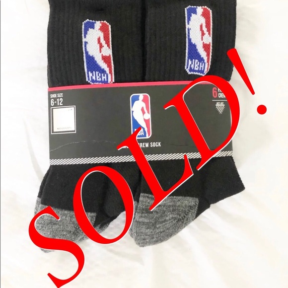 NBA Other - ❤️SOLD!❤️NBA Crew Socks (6 Pairs)
